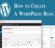 CREATE A BLOG SITE WITH WORDPRESS